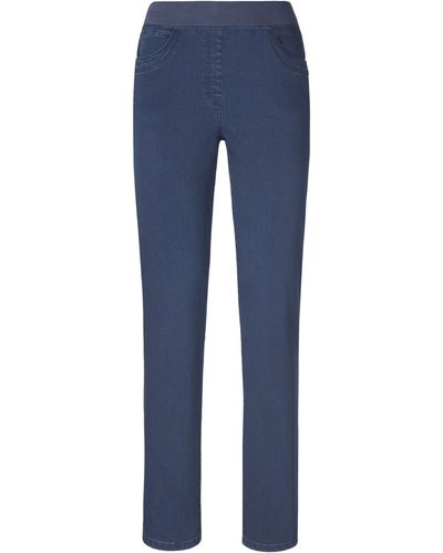 RAPHAELA by BRAX Le jean comfort plus, modèle carina fun taille 19 - Bleu