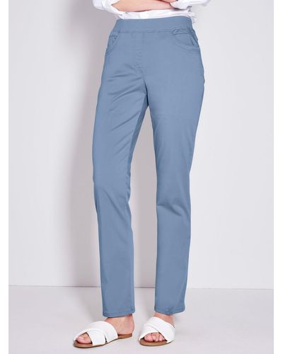 RAPHAELA by BRAX Le pantalon coupe 4 poches taille 42 - Bleu