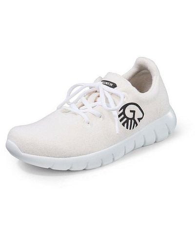 Giesswein Sneaker merino runners, , gr. 36, orthopädische einlagen, schurwolle - Weiß