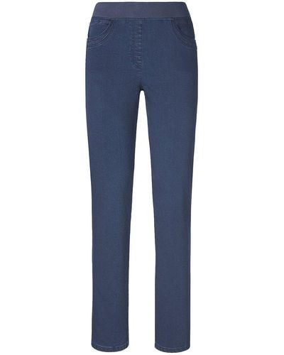 RAPHAELA by BRAX Le jean comfort plus, modèle carina fun - Bleu