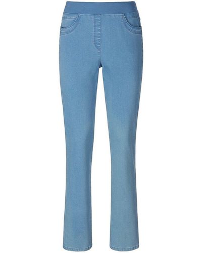 Brax Proform slim-jeans modell pamina fun, , gr. 46, baumwolle - Blau
