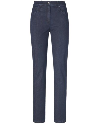 RAPHAELA by BRAX Brax - comfort plus-zauber-jeans, , gr. 18, baumwolle - Blau