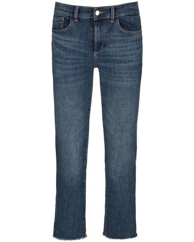 DL1961 7/8-jeans modell mara straight, , gr. 30, baumwolle - Blau