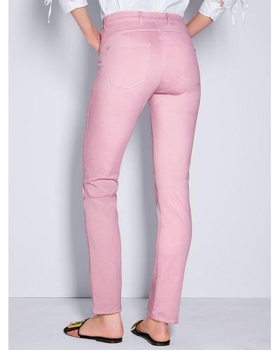 Peter Hahn Brax - comfort plus-zauber-jeans modell caren, , gr. 18, baumwolle - Pink