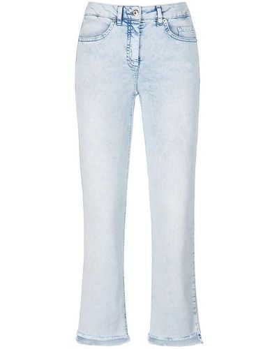 MARC AUREL 7/8-jeans, , gr. 36, baumwolle - Blau