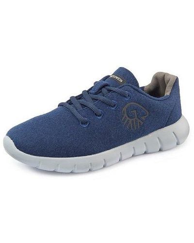 Giesswein Sneaker merino runners, , gr. 36, orthopädische einlagen, schurwolle - Blau