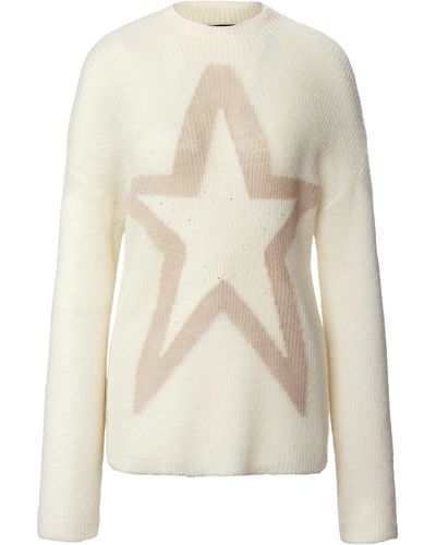 Mybc Pullover stehkragen - Natur