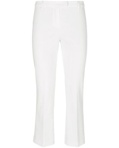 Fadenmeister Berlin Le pantalon 7/8 micro-coton premium taille 38 - Blanc
