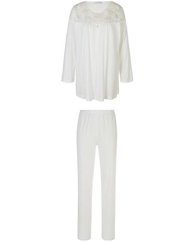 Hutschreuther Schlafanzug - Weiß