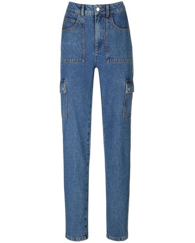 Mybc Cargo-jeans, , gr. 22, baumwolle - Blau