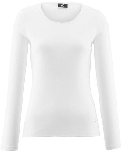 Bogner Rundhals-Shirt Modell Nasha weiss - Weiß