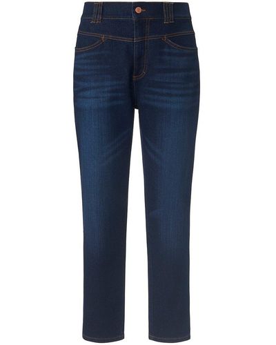 DAY.LIKE Knöchellange slim fit-jeans, , gr. 42, baumwolle - Blau