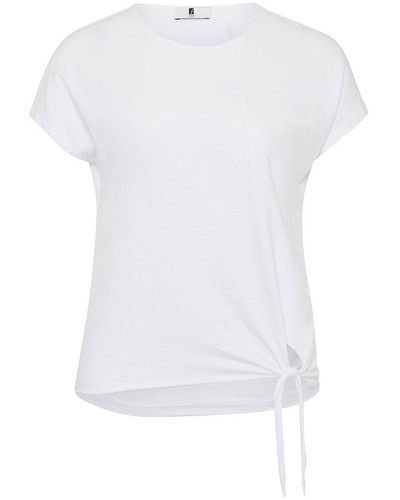 Anna Aura Rundhals-shirt - Weiß