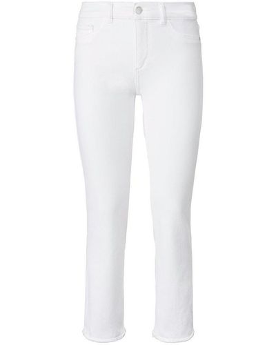 DL1961 7/8-jeans, , gr. 27, baumwolle - Weiß