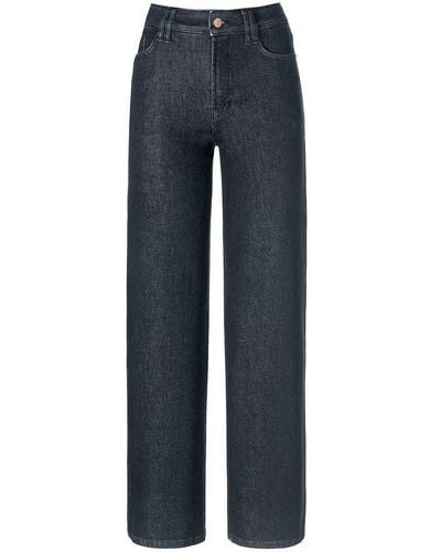 DAY.LIKE "wide leg"-jeans, , gr. 18, baumwolle - Blau