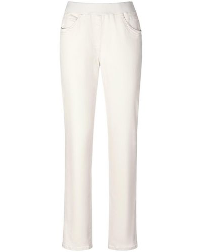 RAPHAELA by BRAX Le jean slim proform, modèle pamina fun taille 19 - Blanc
