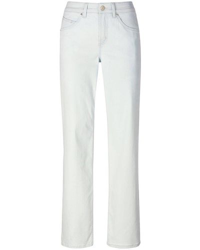 Toni Wide leg-jeans modell liv, , gr. 36, baumwolle - Weiß