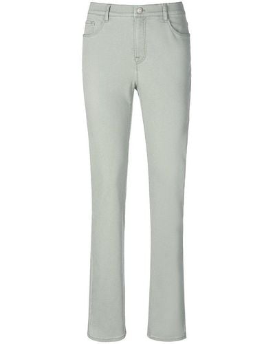 Brax Slim fit-jeans modell mary, , gr. 19, baumwolle - Grau