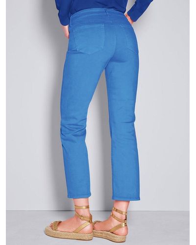 Peter Hahn Nydj - 7/8-jeans modell marilyn ankle, , gr. 36, baumwolle - Blau