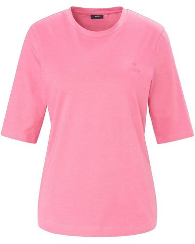 Joop! Rundhals-shirt mit 1/2-arm, , gr. 36, baumwolle - Pink