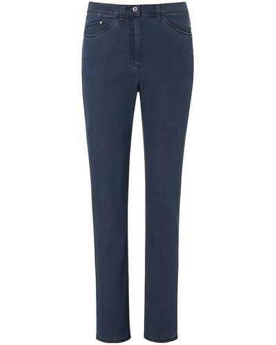 Brax Proform s super slim-jeans modell laura touch, , gr. 40, baumwolle - Blau