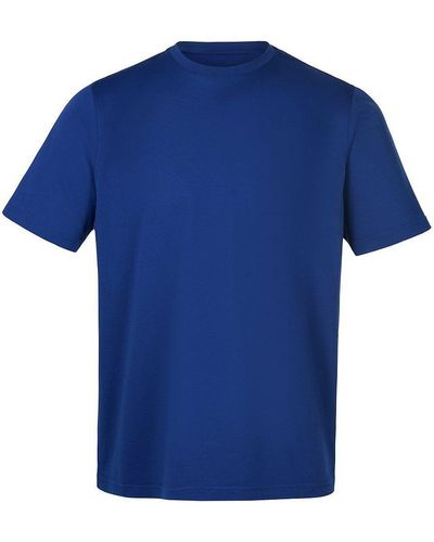 E.Muracchini Rundhals-shirt 1/2-arm - Blau