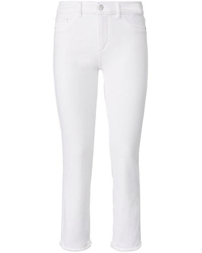 DL1961 7/8-jeans, , gr. 33, baumwolle - Weiß