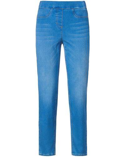 Peter Hahn Jeans passform sylvia, , gr. 21, baumwolle - Blau
