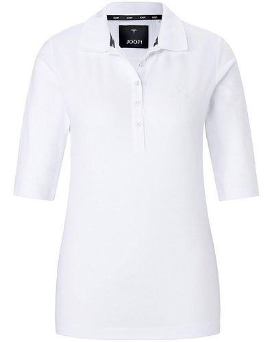 Joop! Polo-shirt mit 1/2-arm, , gr. 44, baumwolle - Weiß
