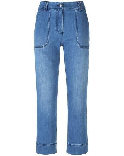 DAY.LIKE 7/8-jeans, , gr. 36, baumwolle - Blau