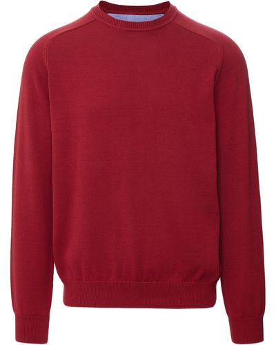 Louis Sayn Rundhals-pullover - Rot