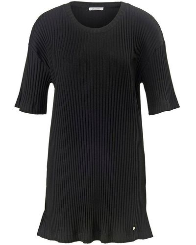 efixelle Long-shirt mit 1/2-arm, , gr. 36, baumwolle - Schwarz