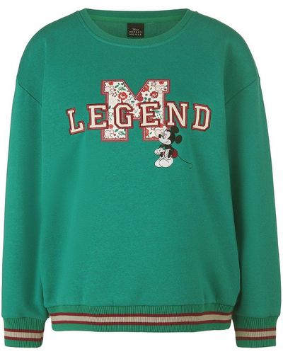 Disney Sweatshirt, , gr. 38, baumwolle - Grün