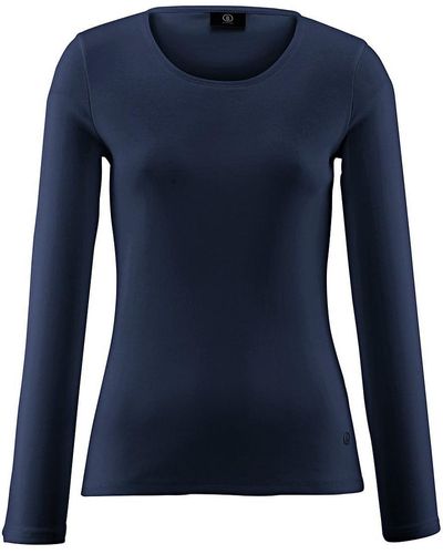 Bogner Rundhals-shirt modell nasha, , gr. 36, baumwolle - Blau