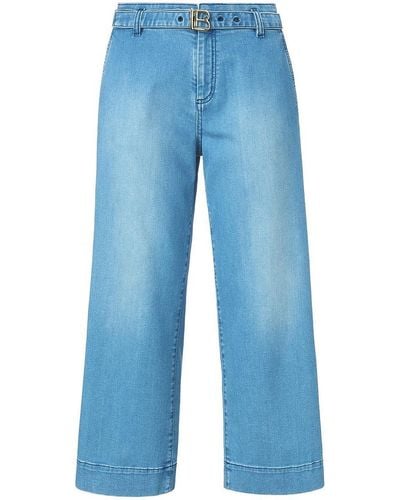Laura Biagiotti Roma Jeans-culotte, , gr. 38, baumwolle - Blau