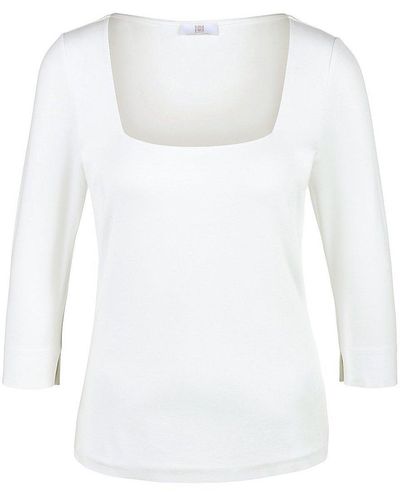 Riani Shirt mit 3/4-arm, , gr. 40, viskose - Weiß