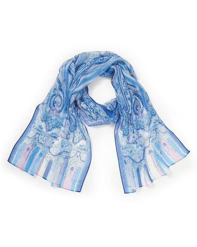 Roeckl Sports Schal aus 100% seide - Blau