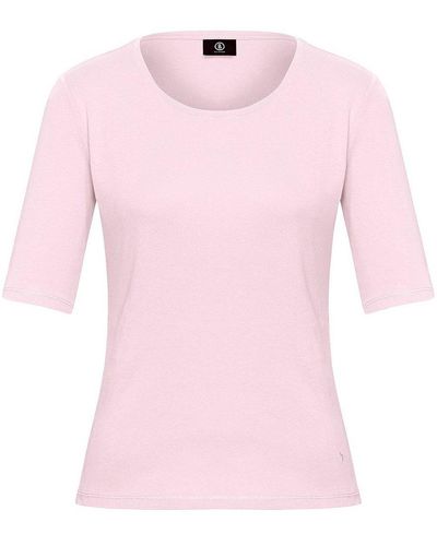 Bogner Rundhals-shirt modell velvet, , gr. 40, baumwolle - Pink