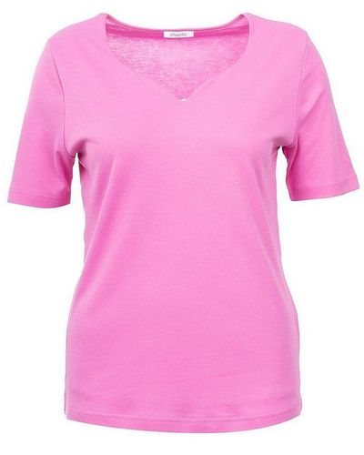 efixelle Shirt herzförmigem ausschnitt - Pink