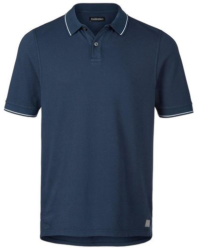 Louis Sayn Piqué-polo-shirt 1/2-arm - Blau