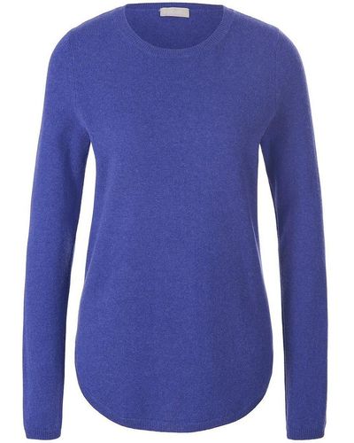 include Rundhals-pullover, , gr. 36, schurwolle - Blau