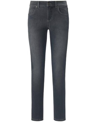 ANGELS Regular fit slim leg-jeans modell cici, , gr. 42, baumwolle - Blau