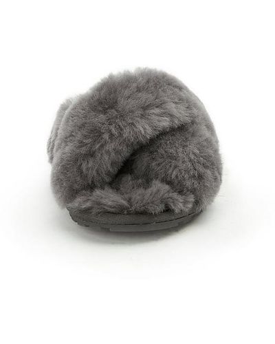 EMU Pantolette mayberry, , gr. 36, wärmend, kunstfaser - Grau