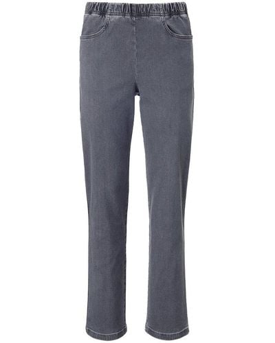 Peter Hahn Schlupf-jeans, , gr. 18, baumwolle - Grau