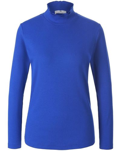 Peter Hahn Shirt, , gr. 44, baumwolle - Blau