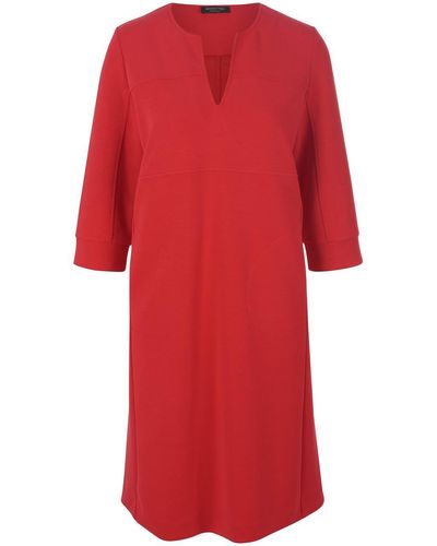 Margittes Jersey-kleid - Rot