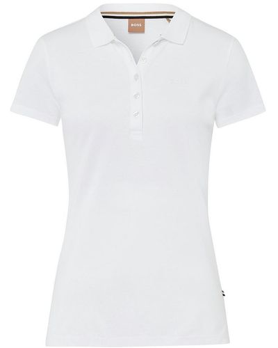 BOSS Polo-Shirt Epola - Weiß