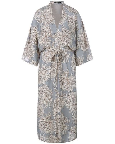 Windsor. Kleid 3/4-kimonoarm - Grau