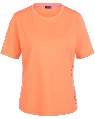 Looxent Rundhals-shirt mit 1/2-arm, , gr. 46, baumwolle - Orange
