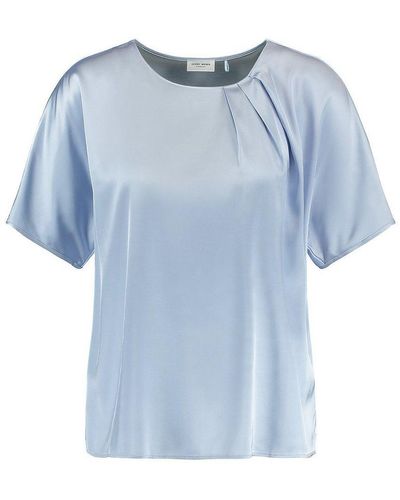 Peter Hahn Gerry weber - blusen-shirt, , gr. 38, baumwolle - Blau